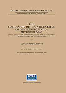 Zur Soziologie der Kontinentalen Halophytenvegetation Mitteleuropas