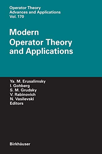 Modern Operator Theory and Applications