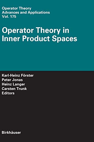 Operator Theory in Inner Product Spaces