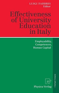 Effectiveness of University Education in Italy