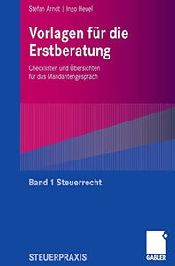 Vorlagen für die Erstberatung - Steuerrecht