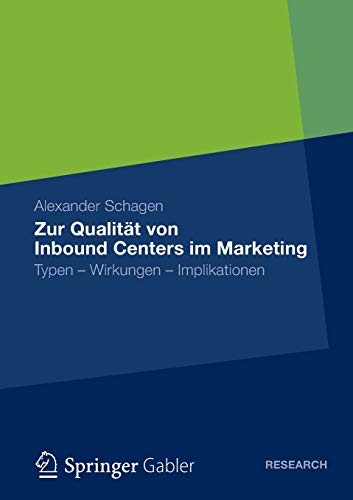 Zur Qualität von Inbound Centers im Marketing