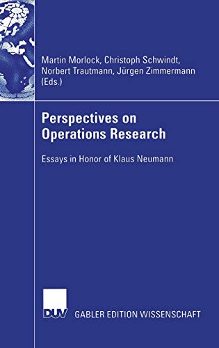 Perspectives on Operations Research