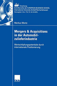 Mergers & Acquisitions in der Automobilzulieferindustrie