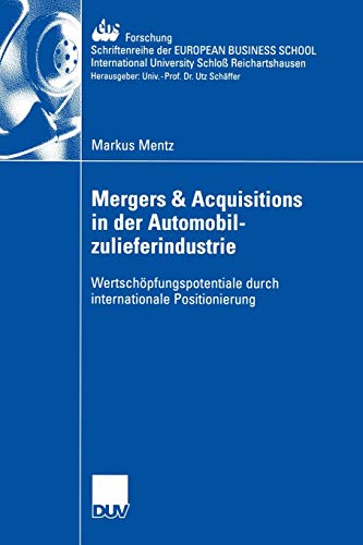 Mergers & Acquisitions in der Automobilzulieferindustrie