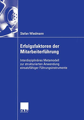 Erfolgsfaktoren der Mitarbeiterführung