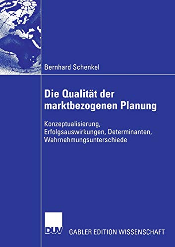 Die Qualität der marktbezogenen Planung