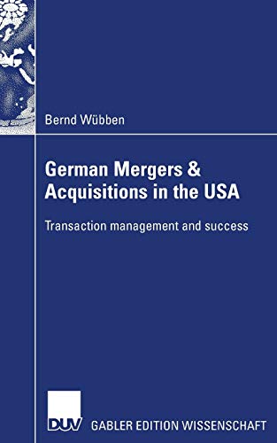 German Mergers & Acquisitions in the USA