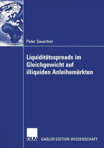Liquiditätsspreads im Gleichgewicht auf illiquiden Anleihemärkten