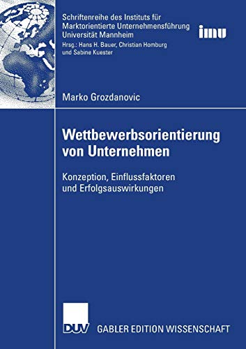 Wettbewerbsorientierung von Unternehmen