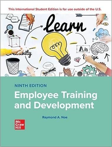 Employee Training and Development, 9th Edition (McGraw)