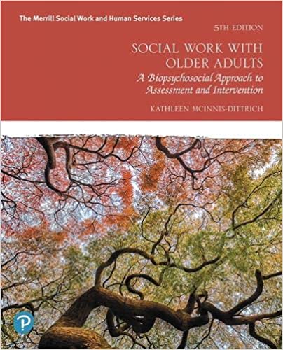 Social Work with Older Adults