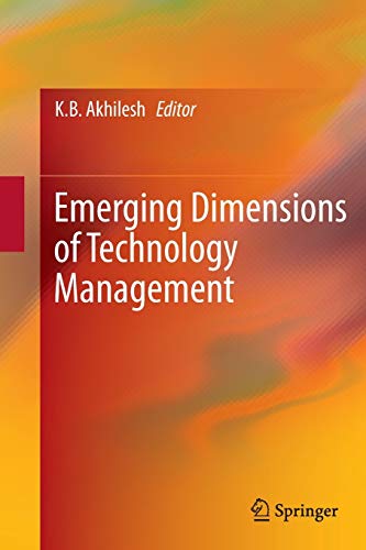 Emerging Dimensions of Technology Management