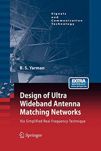 Design of Ultra Wideband Antenna Matching Networks