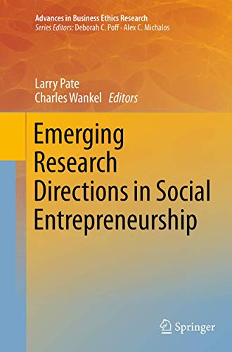 Emerging Research Directions in Social Entrepreneurship