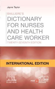 Bailliere's Dictionary, International Edition, 27th Edition