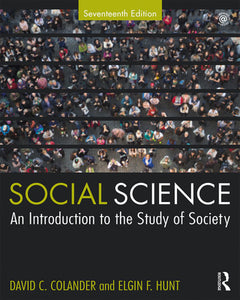 Social Science: An Introduction To The Study of Society, Routledge 17th edition