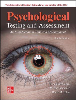 ISE Psychological Testing and Assessment