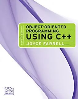 Object Oriented Programming Using C++