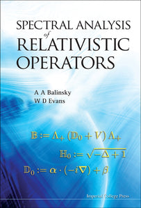 Spectral Analysis Of Relativistic Operators