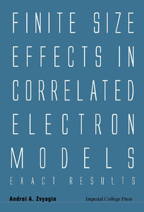 Finite Size Effects In Correlated Electron Models: Exact Results