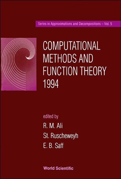 Computational Methods And Function Theory 1994 - Proceedings Of The Conference