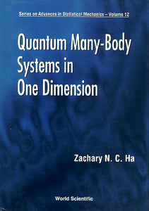 Quantum Many-body Systems In One Dimension