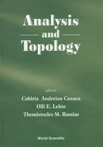 Analysis And Topology