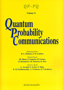 Quantum Probability Communications: Volume X