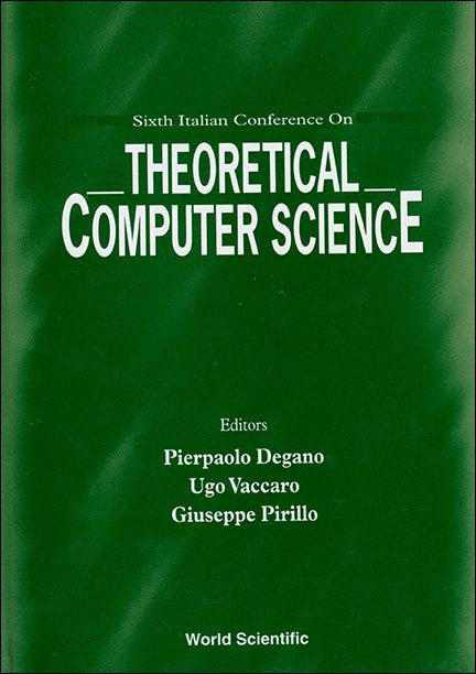 Theoretical Computer Science - Proceedings Of The 6th Italian Conference