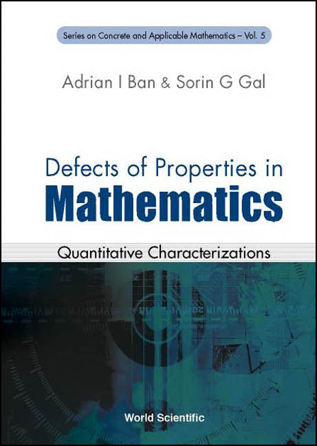 Defects Of Properties In Mathematics: Quantitative Characterizations