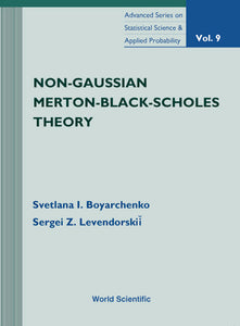 Non-gaussian Merton-black-scholes Theory