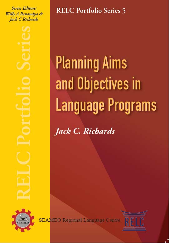 Planning Aims and Objectives in Language Programs