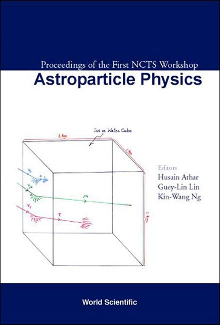 Astroparticle Physics, Proceedings Of The First Ncts Workshop