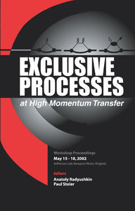 Exclusive Processes At High Momentum Transfer