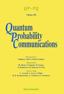 Quantum Probability Communications: Qp-pq - Volume Xii