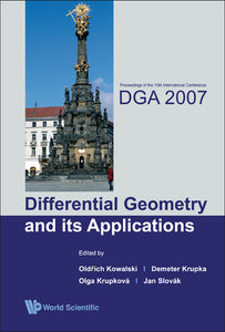 Differential Geometry And Its Applications - Proceedings Of The 10th International Conference On Dga2007