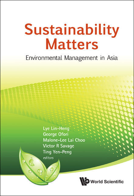 Sustainability Matters: Environmental Management In Asia