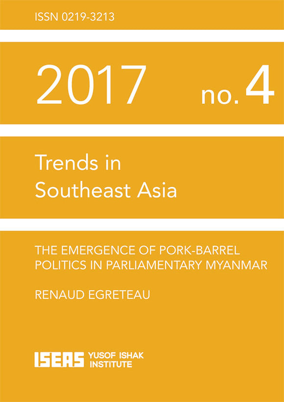 [eBook]The Emergence of Pork-Barrel Politics in Parliamentary Myanmar