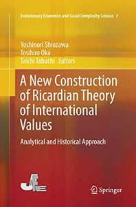 A New Construction of Ricardian Theory of International Values