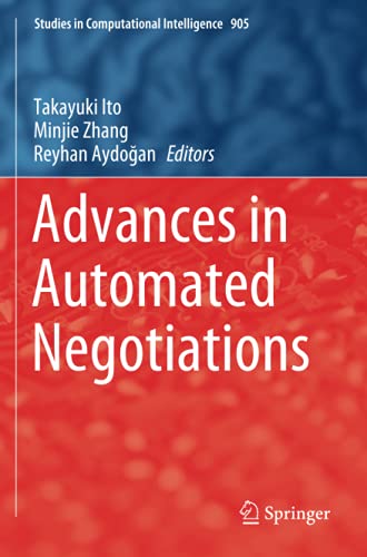 Advances in Automated Negotiations