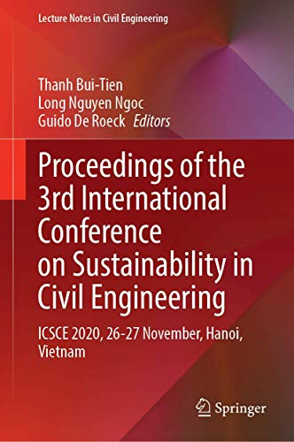 Proceedings of the 3rd International Conference on Sustainability in Civil Engineering