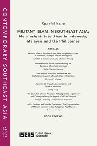 [eJournals]Contemporary Southeast Asia Vol. 41/1 (April 2019). Special Issue: Militant Islam in Southeast Asia: New Insights into Jihad in Indonesia, Malaysia and the Philippines (BOOK REVIEW: Asian Waters: The Struggle Over the South China Sea and the