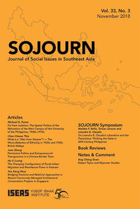 [eJournals]SOJOURN: Journal of Social Issues in Southeast Asia Vol. 33/3 (November 2018)  (Bridging Positivist and Relativist Approaches in Recent Community-Managed Architectural Conservation Projects in Singapore)