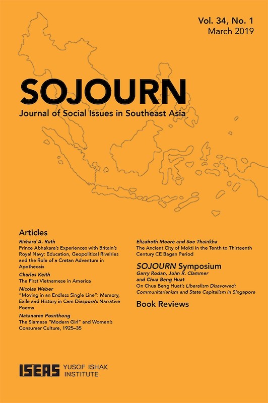[eJournals]SOJOURN: Journal of Social Issues in Southeast Asia Vol. 34/1 (March 2019) (BOOK REVIEW: <i>Southeast Asia’s Cold War: An Interpretive History</i>, by Ang Cheng Guan)