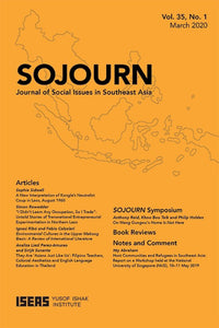 [eJournals]SOJOURN: Journal of Social Issues in Southeast Asia Vol. 35/1 (March 2020) (Environmental Cultures in the Upper Mekong Basin: A Review of International Literature )