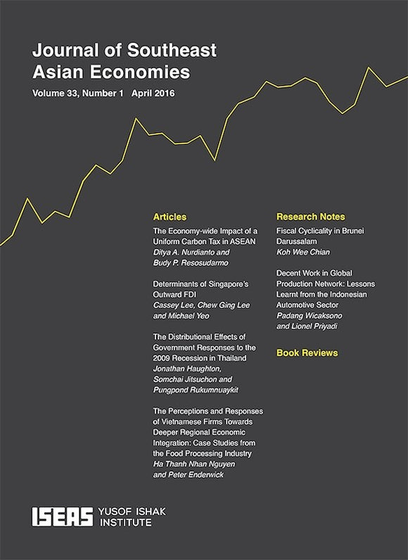 Journal of Southeast Asian Economies Vol. 33/1 (Apr 2016).