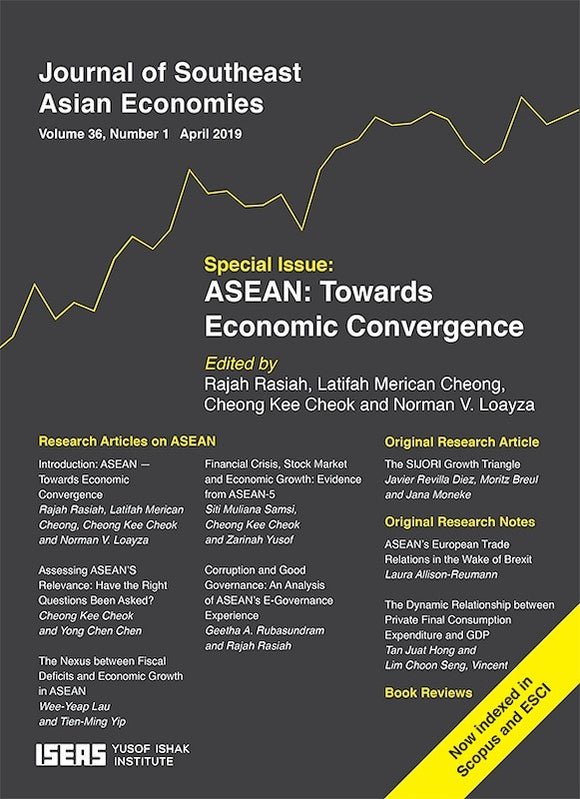 Journal of Southeast Asian Economies Vol. 36/1 (Apr 2019). Special Issue on 