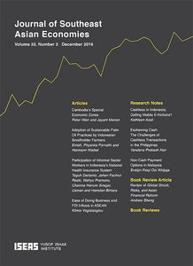 [eJournals]Journal of Southeast Asian Economies Vol. 33/3 (Dec 2016).  (Cambodia's Special Economic Zones)