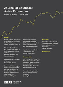 [eJournals]Journal of Southeast Asian Economies Vol. 34/2 (Aug 2017) (Government Policies, Regional Trading Agreements and the Economic Performance of Local Electronics Component Producing SMEs in Malaysia)